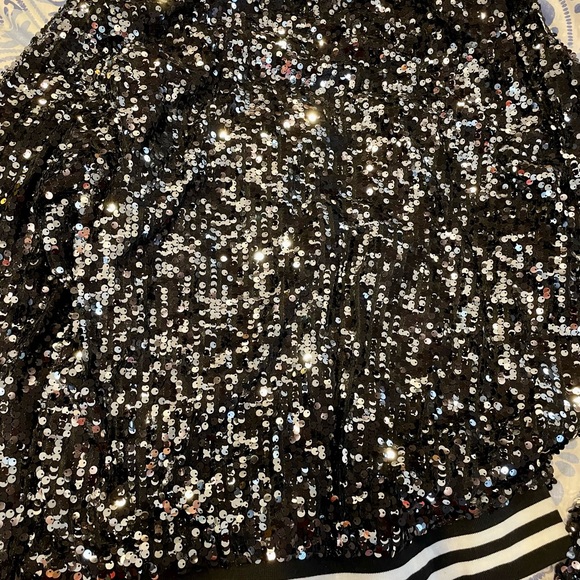 Sequin Bomber Jacket Taylor Swift 1989 era - Picture 3 of 5